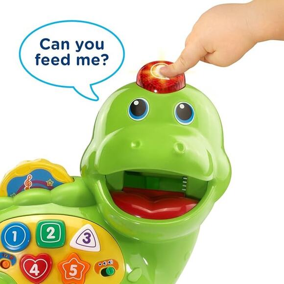VTech Chomp and Count Dino, Green - Picture 4 of 9